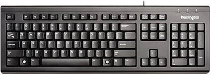 Alt View 4. Kensington - Kensington K64370A Keyboard for Life Slim Spill-Safe Keyboard, 104 Keys - Black - Black.