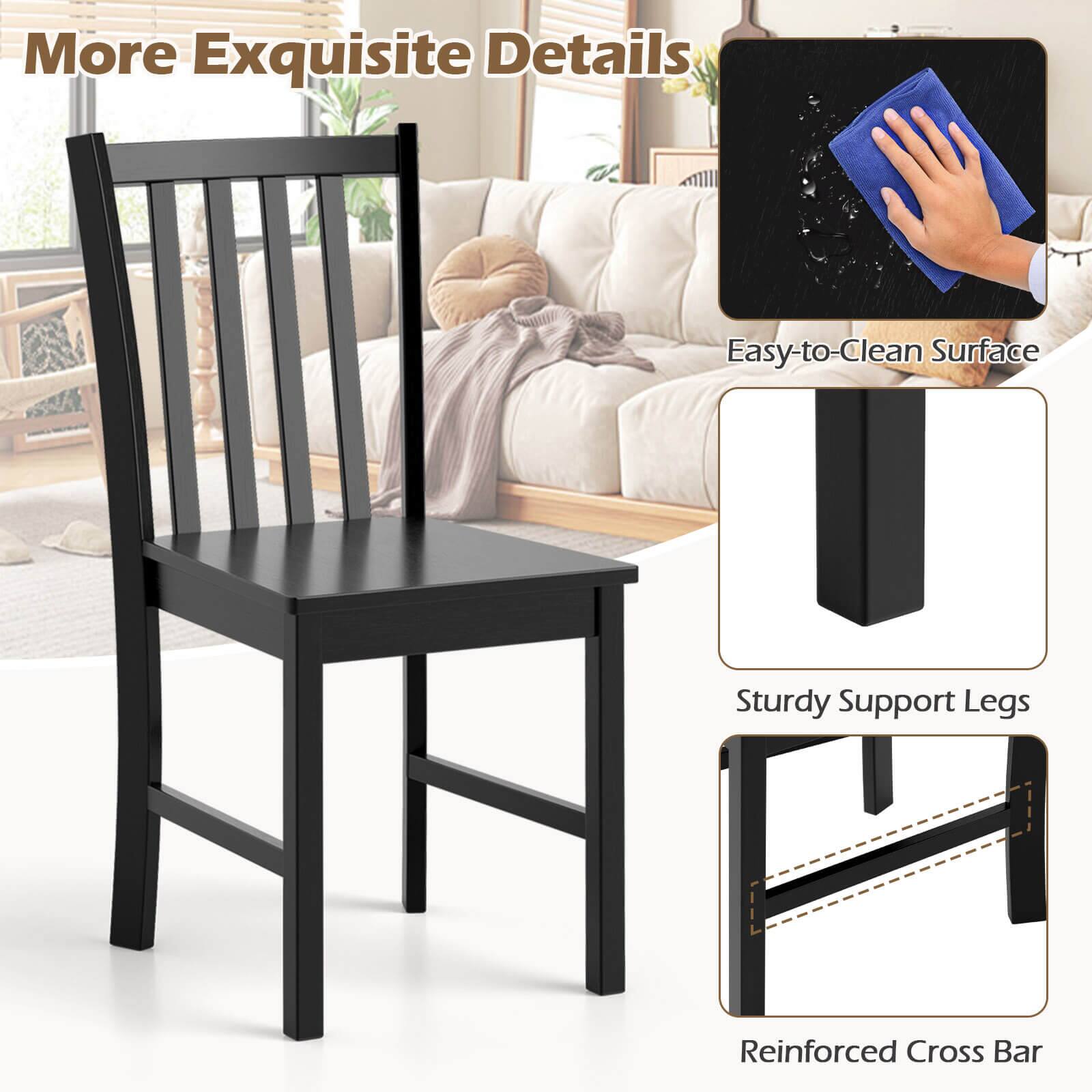 More Exquisite Details

- Easy-to-Clean Surface
- Sturdy Support Legs
- Reinforced Cross Bar