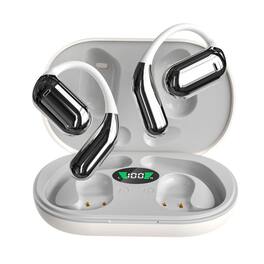 Stock Preferred - Bluetooth 5.4 Q16S Open-Ear Wireless Ear Hook Sport Headphones – 50H Playtime & LED Display