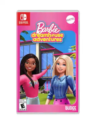 NINTENDO SWITCH, MATTEL, Barbie dreamhouse adventures, EVERYONE ENFANTS + ADULTES, E ESRB, BUDGE STUDIOS - E (Everyone)