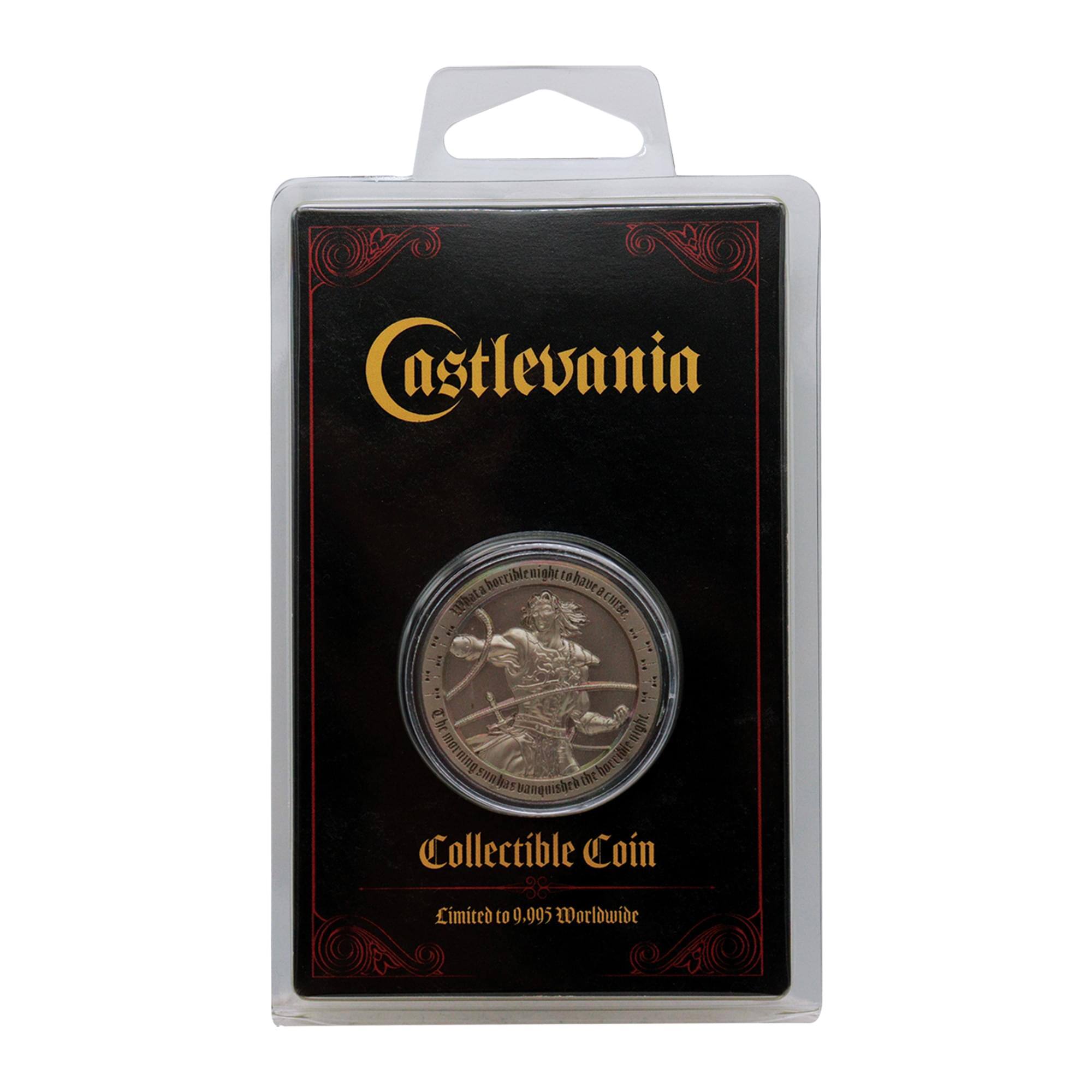 Castlevania: A barbaricnight tohaveacrer CuTS: 1 I : : : night OWINTON mOt vt ame the harviblt sumhat deinpuse Collectible Coin Limited to 9,995 Worldwide