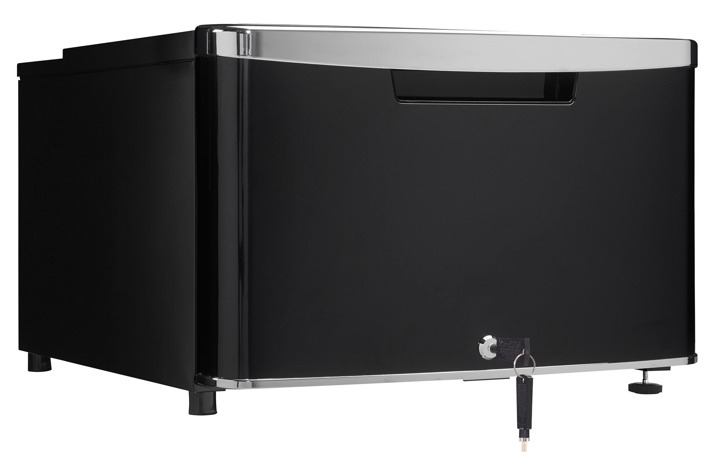 Alt View 6. Danby - ELEV8 Contemporary Classic Storage - Compact Fridge Pedestal - Midnight Black.