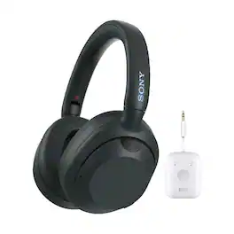Sony - ULT WEAR Wireless Noise Cancelling Headphones with Wireless Audio Adapter - Black