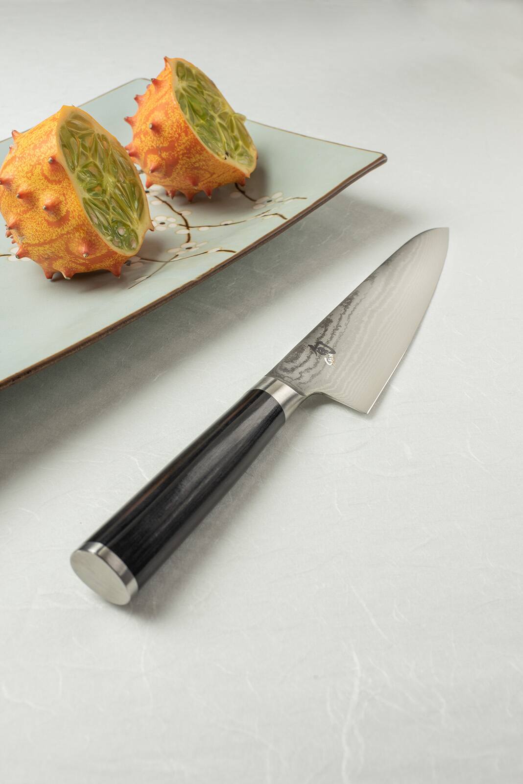 Alt View 3. Shun - Classic Asian Cook's Knife, 7 Inch - Black.