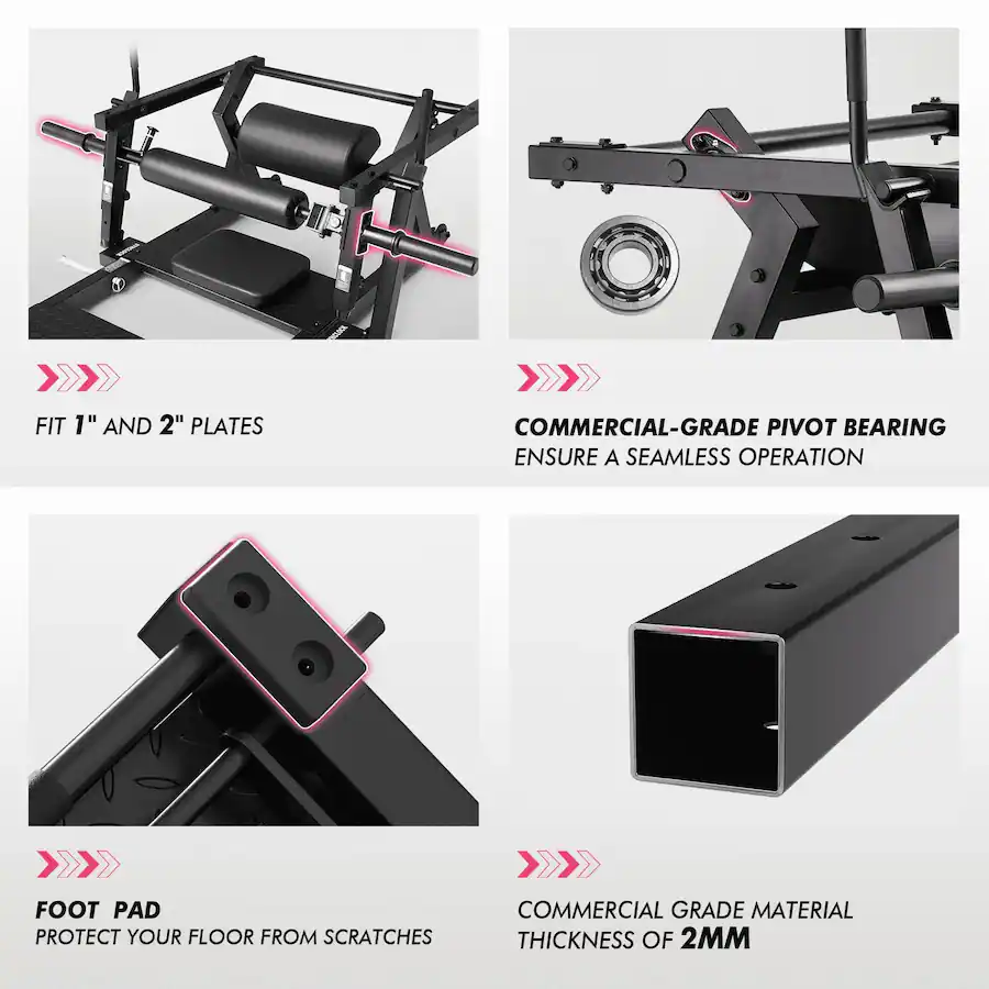 Syedee Glute Bridge Hip Thrust Machine 800LBS Plate Loaded Heavy syedee-glute-bridge-hip-thrust-machine-800lbs-plate-loaded-heavy