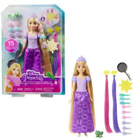 Mattel - Disney Princess Fairytale Hair Rapunzel - Collectibles - Multicolor