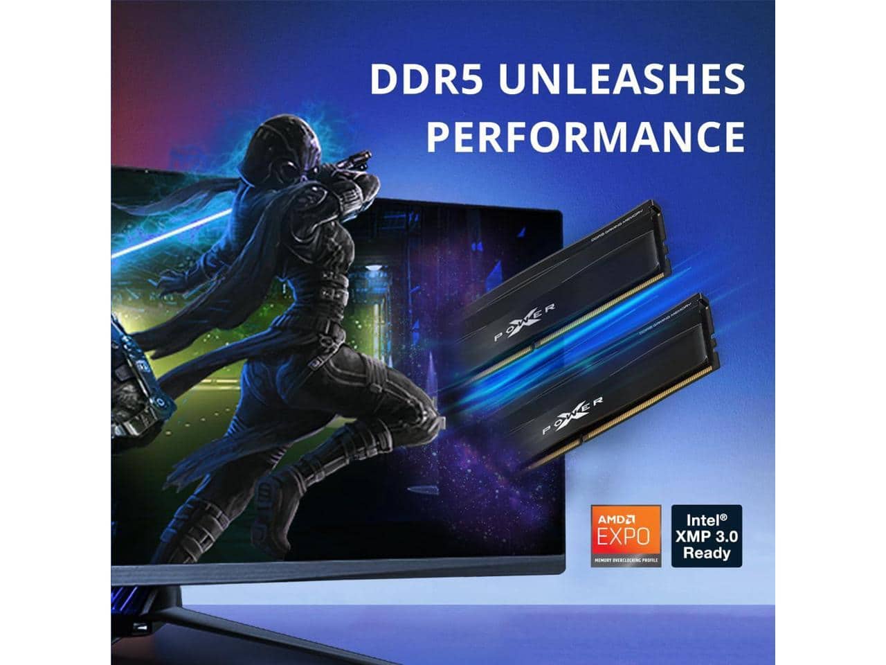 メモリー SP DDR5 32GB (2x16GB) SP032GXLWU60AFDEAE Silicon Power DDR5 32GB (2x16GB) 6000MT/s CL36 1.35V UDIMM RAM