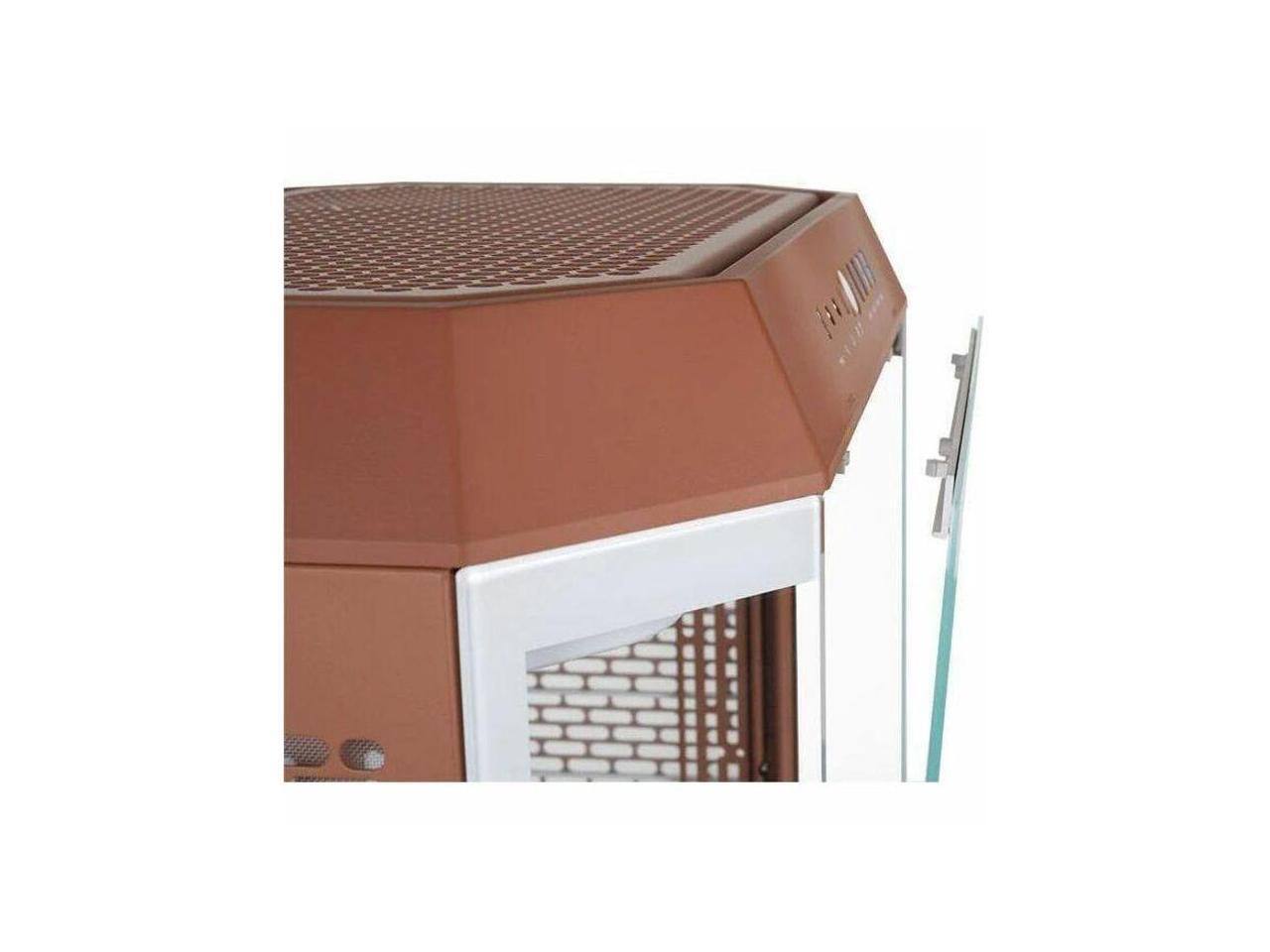 Alt View 5. Thermaltake - Thermaltake Tower 600; 2x140mm Fans; 420mm Rad; 400mm GPU; Hidden Connectors; Rotatable Slots; Mocha Mousse - Mocha Mousse.