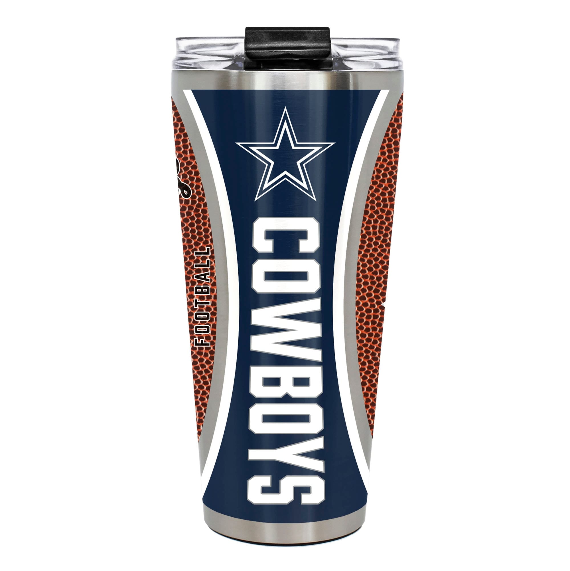 Great American Products - Dallas Cowboys 32oz. Big Slim Game Ball Travel Tumbler - Brown price history on PriceWatchPro