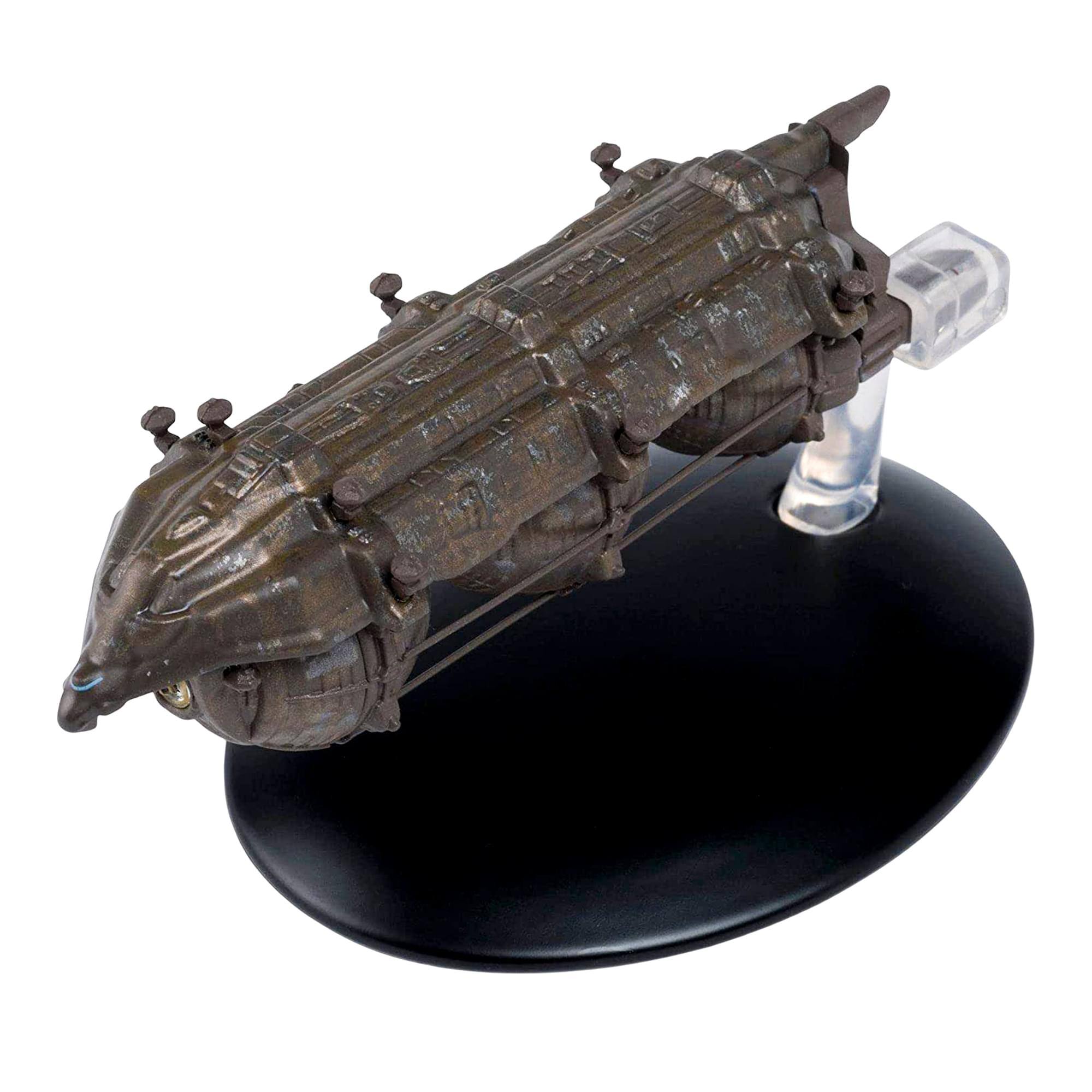 Alt View 10. Eaglemoss - Eaglemoss Star Trek Starship Replica | Malon Freighter - Black.