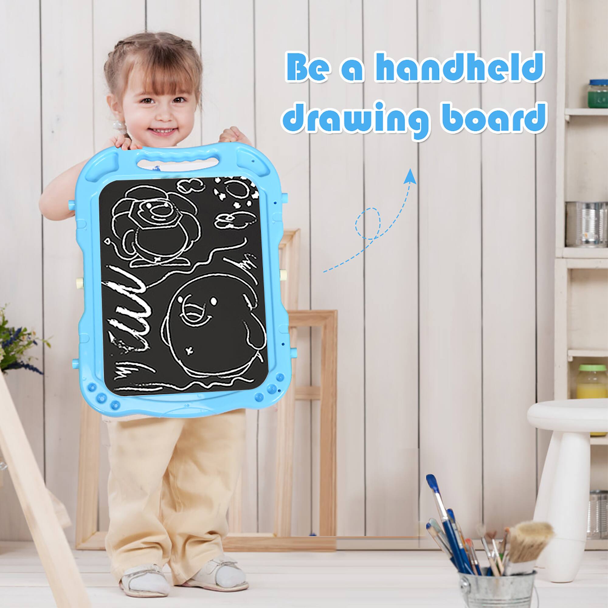 Be a handheld drawing board.