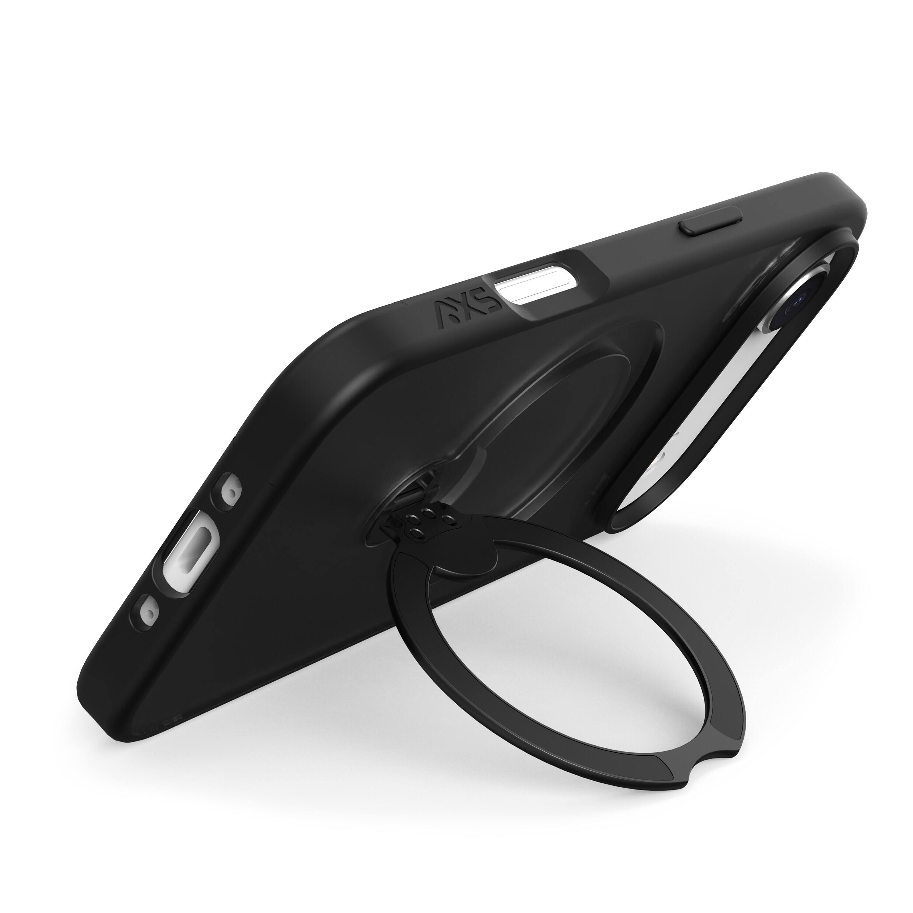 Back. AXS - PROShield MagSafe Case with Kickstand for Apple iPhone Air - Smoke.