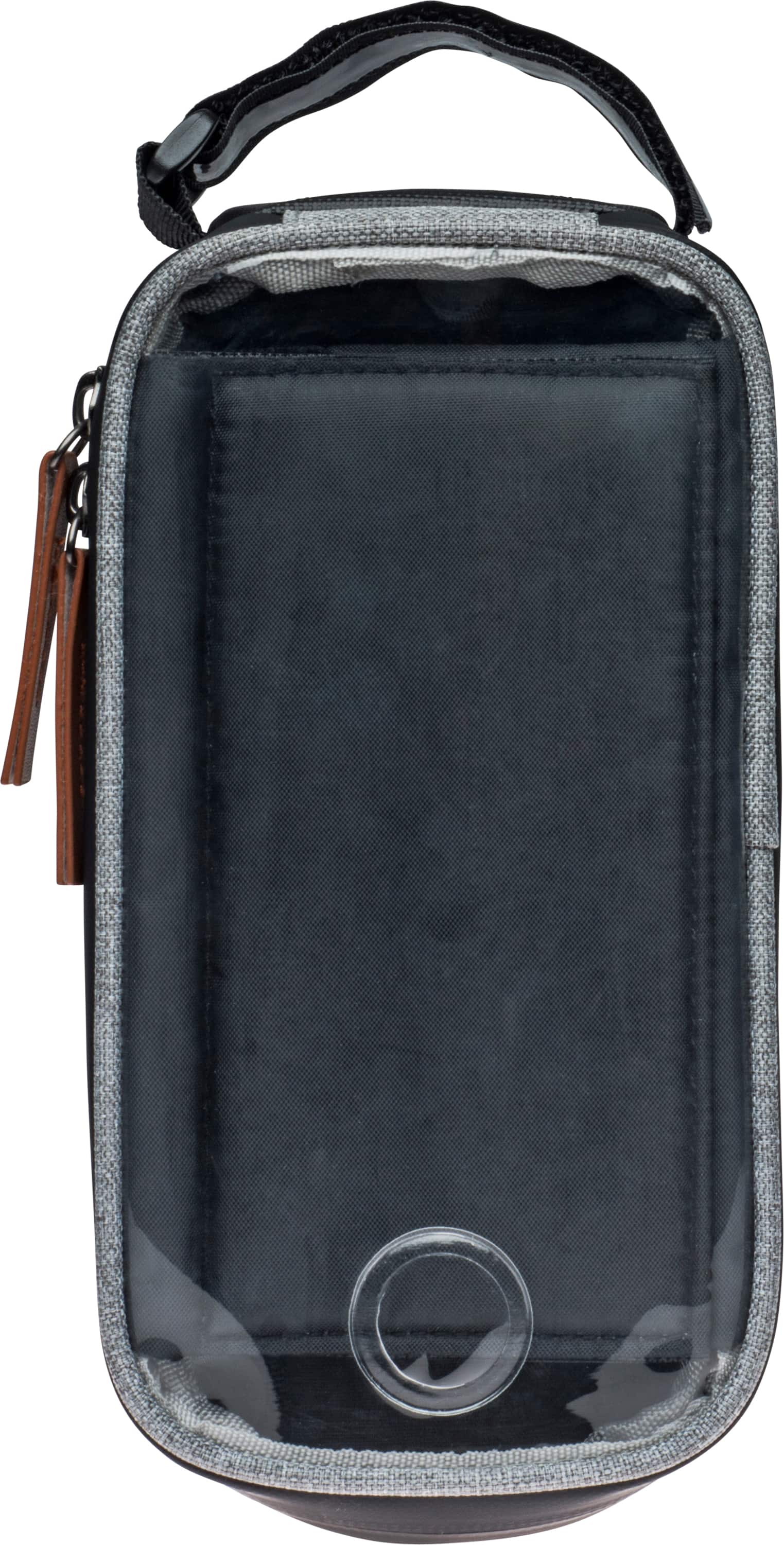 Left. Bell - Stowaway 500 Bike Frame Bag for Bike and Scooter - Grey.