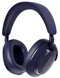 Bowers & Wilkins - Px7S3 Bluetooth Noise Cancelling Over-the-Ear Headphones - Indigo Blue - Front_Zoom