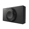 Front. Pioneer - 10" 1300W Max, 2Ω Single Voice Coil, Sealed, Aramid Fiber IMPP™ Cone – Slim Pre-Loaded Subwoofer w/ Grill - Black.