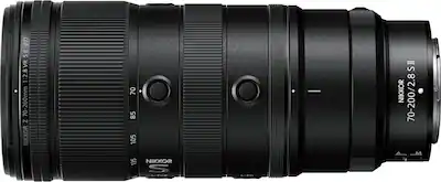 NIKKOR Z 70 200mm f/2.8 VR S II Telephoto Zoom Lens for Nikon Z NIKKOR Z 70 200mm f/2.8 VR S II Telephoto Zoom Lens for Nikon Z