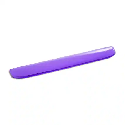 Front. Staples TECH - Staples TECH Gel Non-Skid Wrist Rest, Purple Crystal (79039) - Purple.