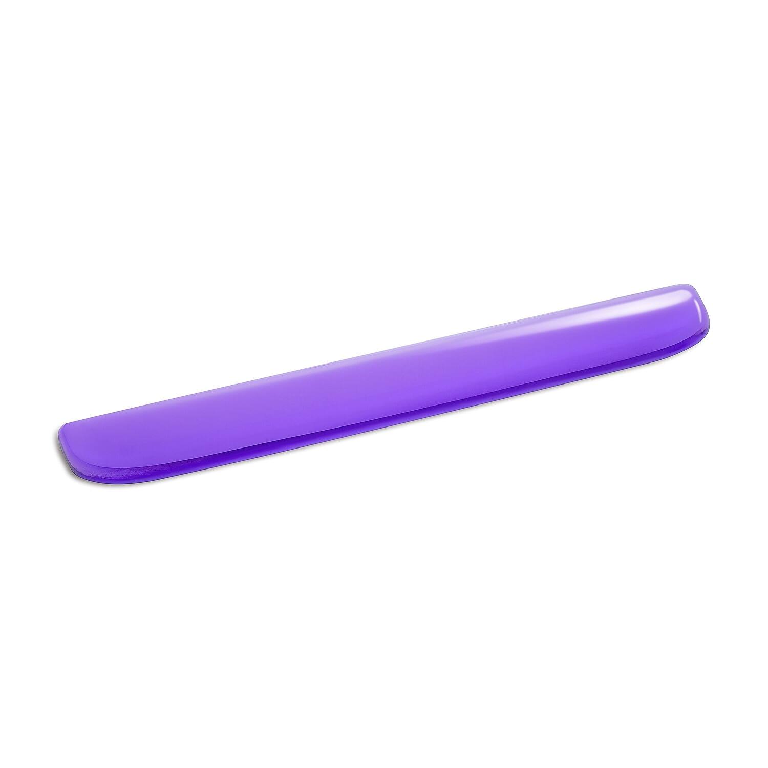 Staples TECH - Gel Non-Skid Wrist Rest, Crystal (79039) - Purple