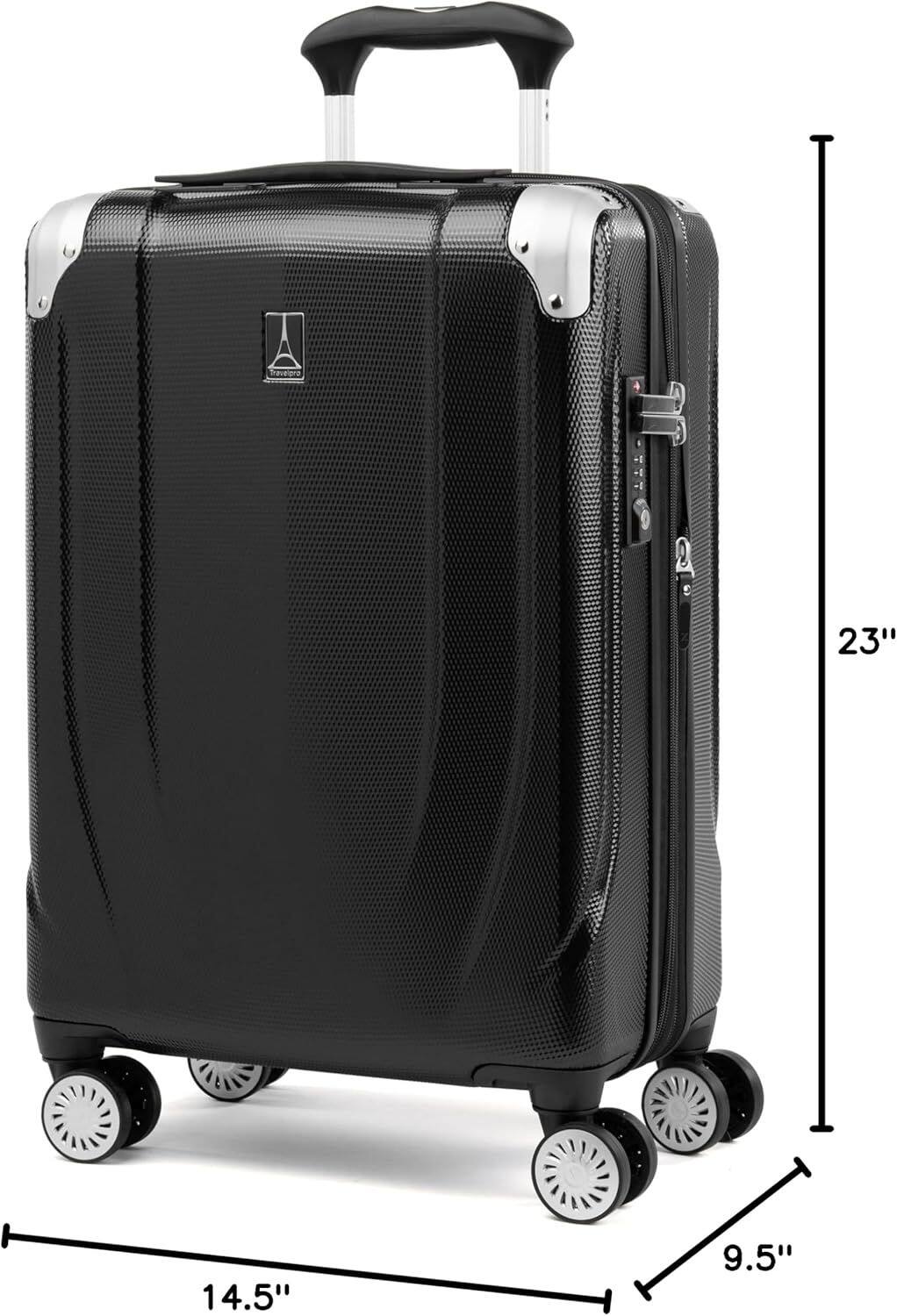 A Travelpro 23" 14.5" 9.5"