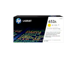 HP - 653A Yellow Original LaserJet Toner Cartridge, ~16,500 pages, CF322A