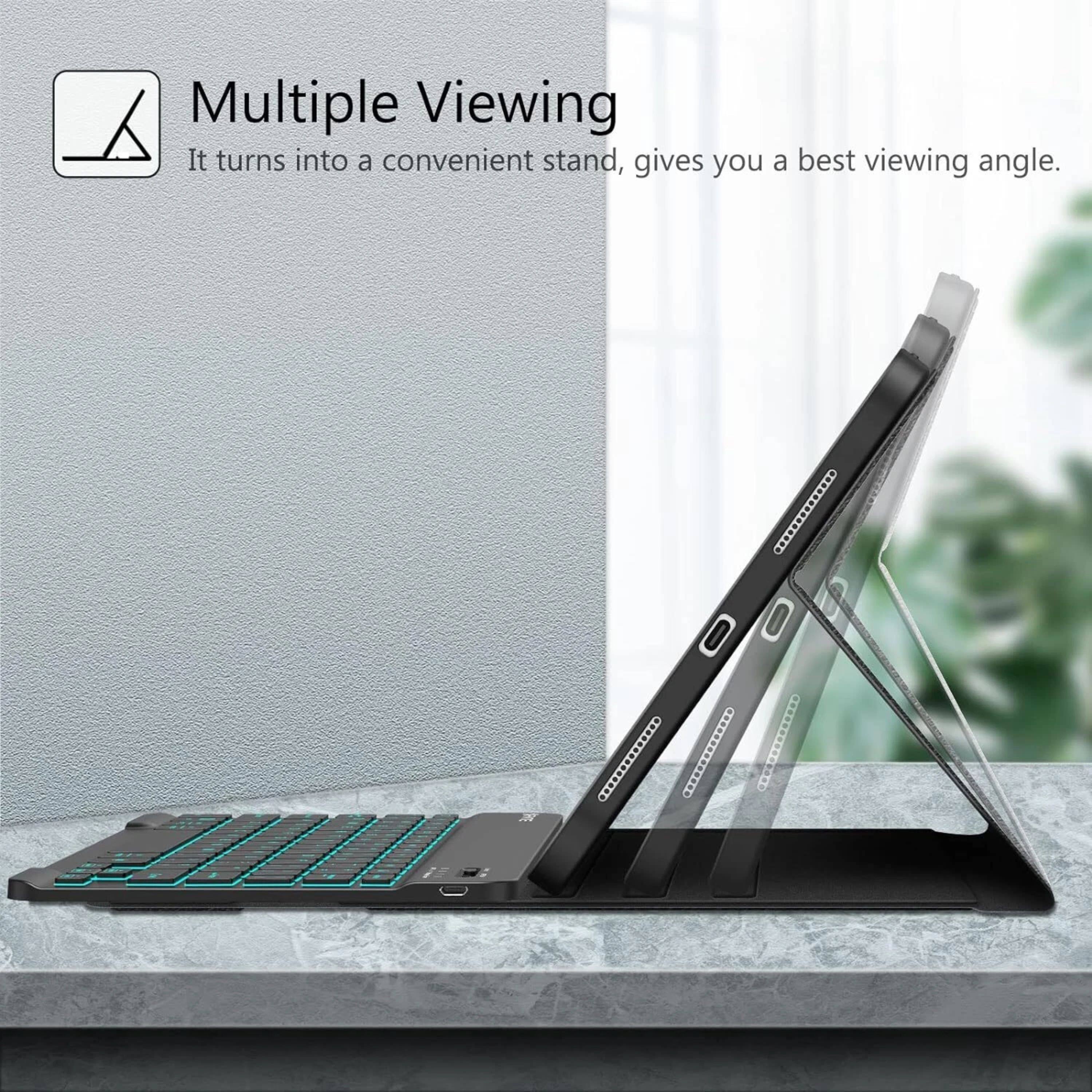 Multiple Viewing  
It turns into a convenient stand, gives you a best viewing angle.