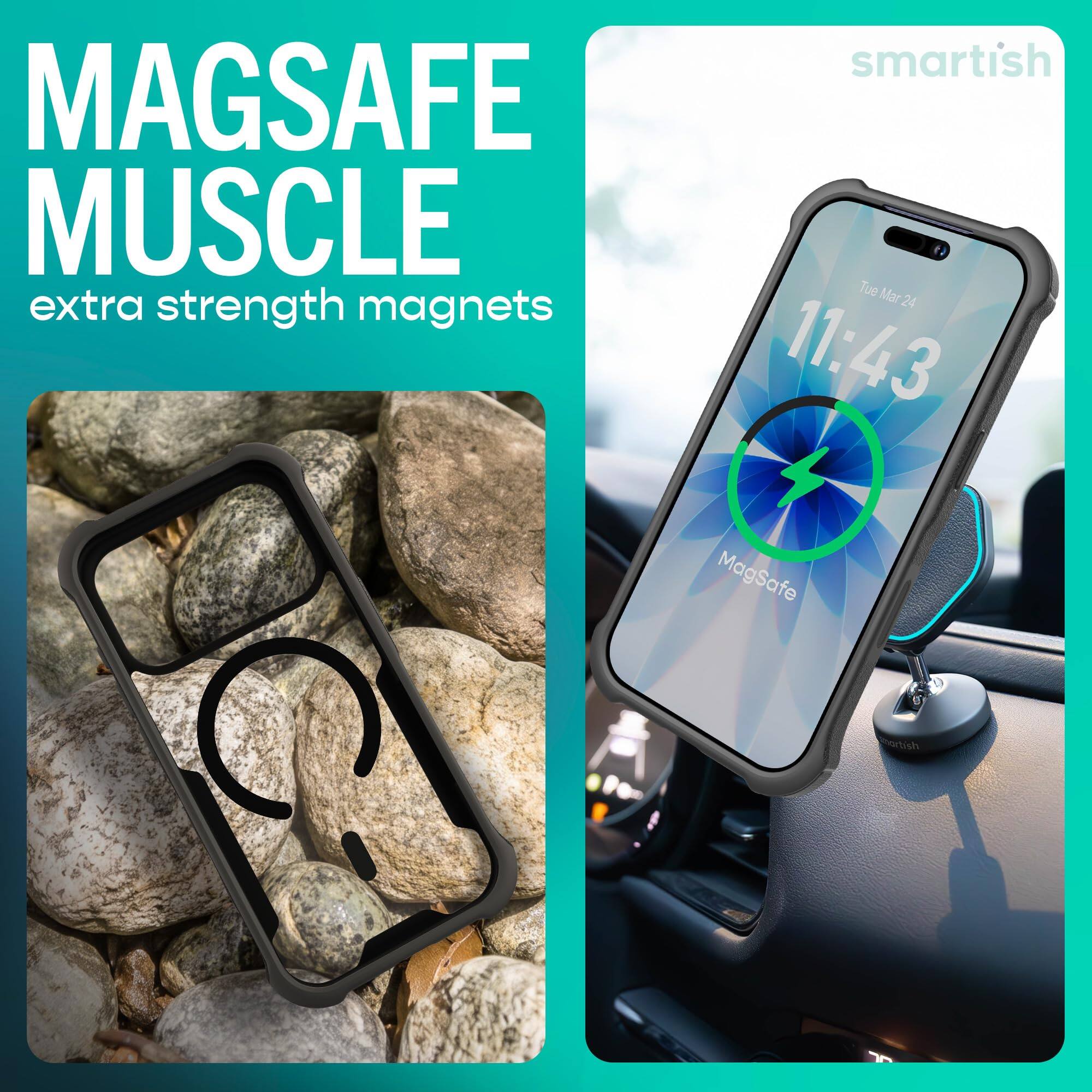 MAGSAFE MUSCLE extra strength magnets  
smartish  
Tue Mar 24 11:43  
MagSafe