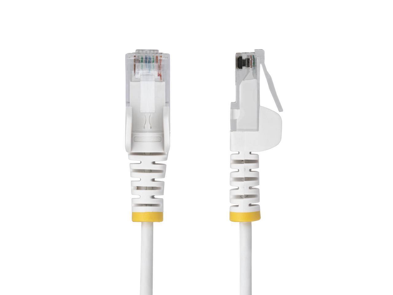 Alt View 6. StarTech.com - StarTech 10ft Slim CAT6 Ethernet Cable, Snagless RJ45, LSZH, 28AWG Pure Copper.