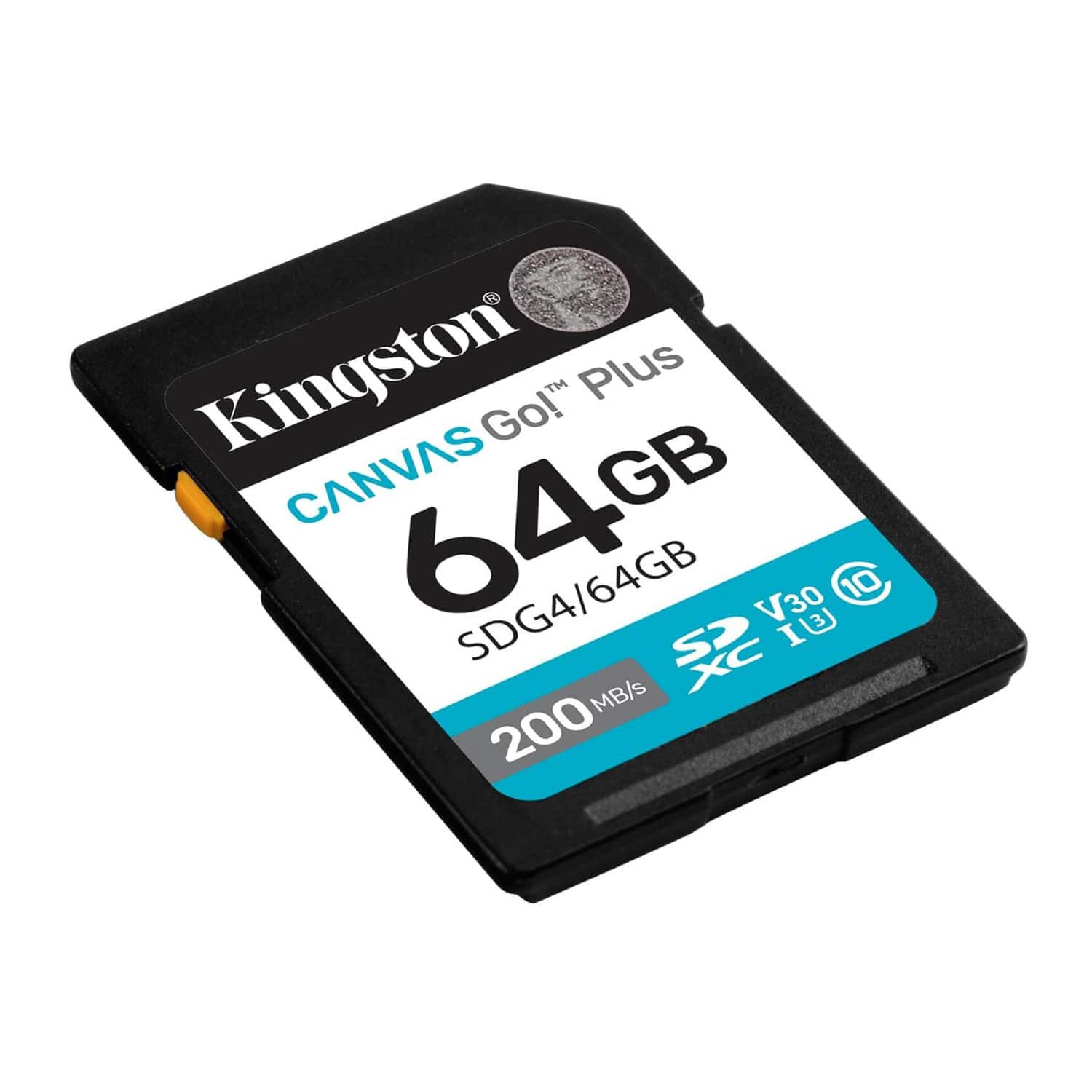 Kingston Canvas Go! Plus 64 GB Class 10/UHS I (U3) V30 SDXC 1 200
