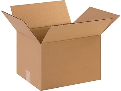 "National Brand - 12"" x 10"" x 8"" Standard Shipping Boxes, 32 ECT, 25/Bundle - Kraft" price history on PriceWatchPro