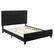 Alt View Zoom 11. CorLiving - Ellery Fabric Upholstered Queen Bed Frame - Black.