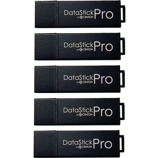 Centon - VALUEPACK USB 3.0 DATASTICK PRO , 32GB, 5 PACK - Black
