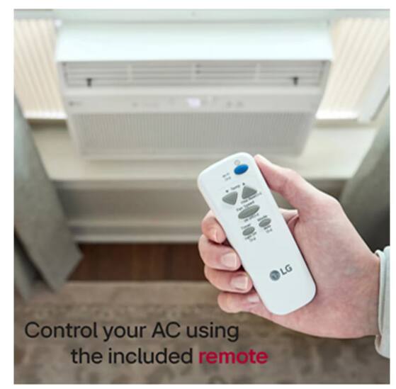 LG Control your AC using the included remote