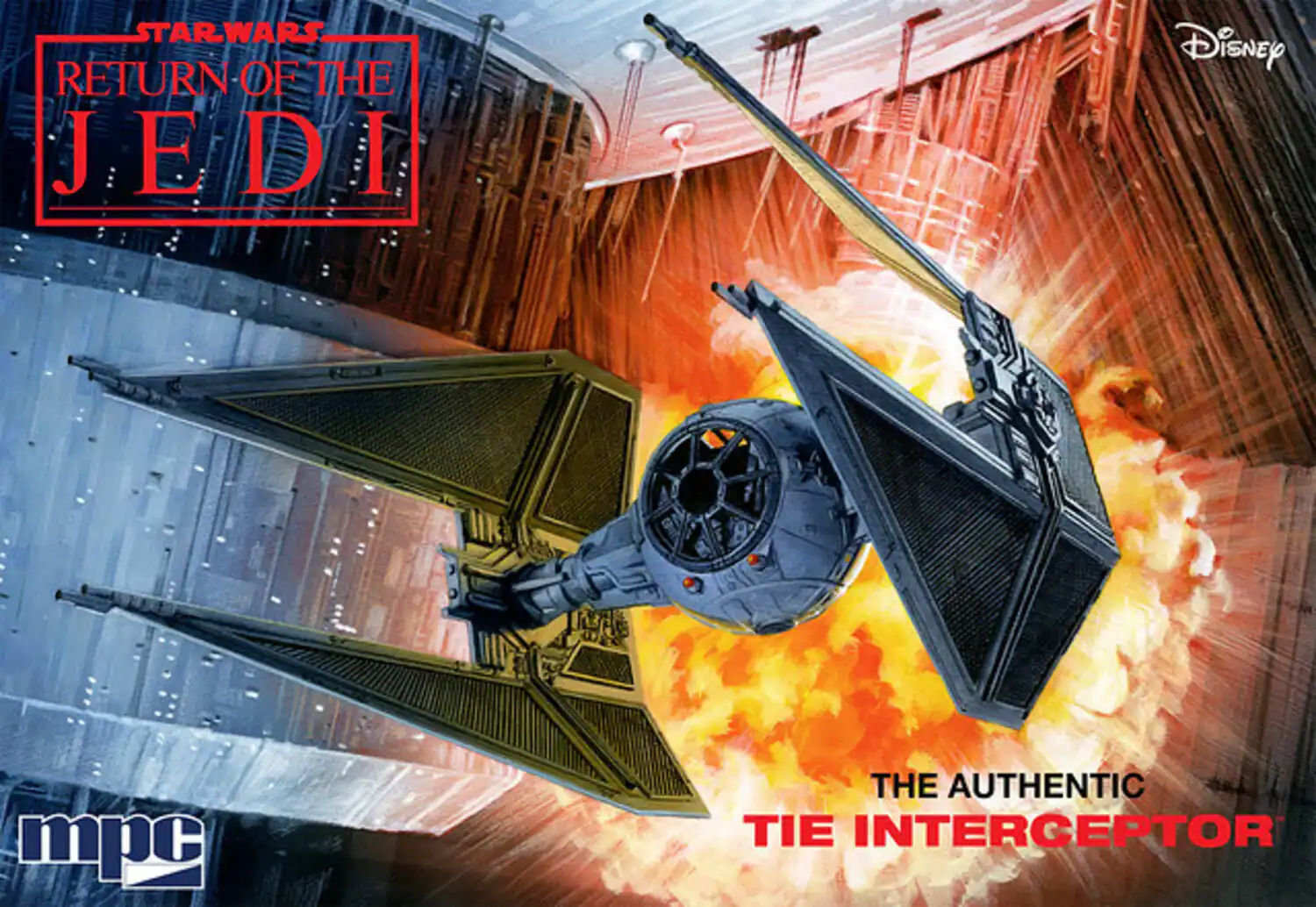 Star Wars: Return of the Jedi Tie Interceptor MPC Model Kit - COLLECTIBLES