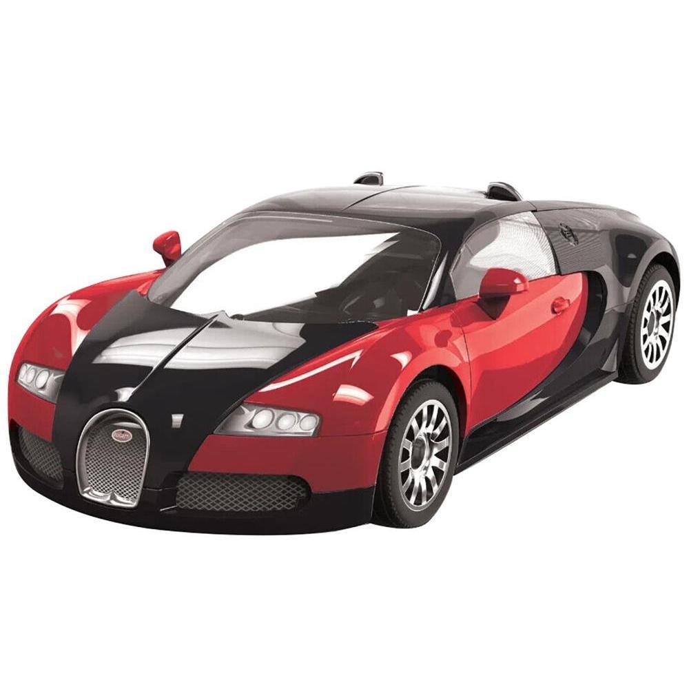 Angle. Airfix Quickbuild - Skill 1 Model Kit Bugatti Veyron Red / Black Snap Together Model by Airfix Quickbuild - Red / Black.
