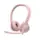 Logitech - H390 Wired USB On-Ear Stereo Headphones - Rose