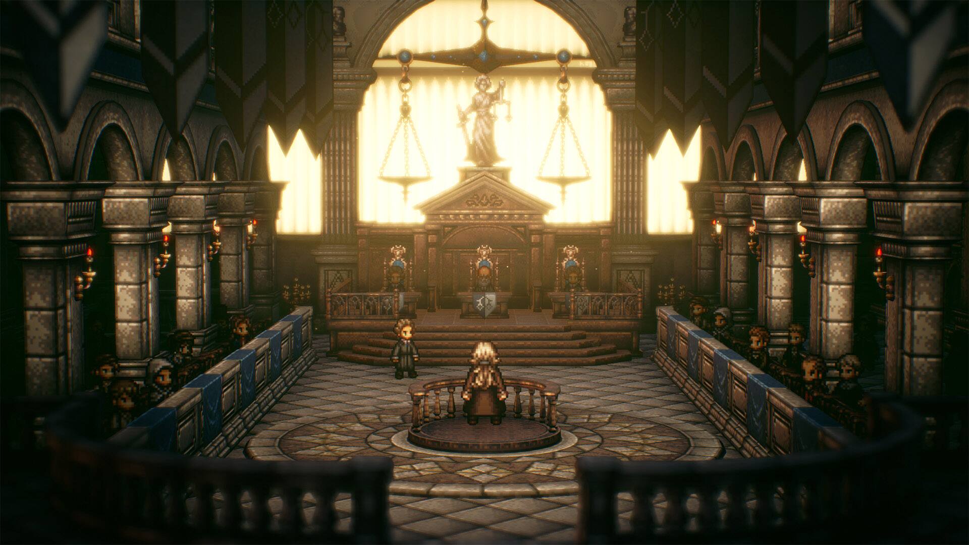 Left. Square Enix - OCTOPATH TRAVELER II.