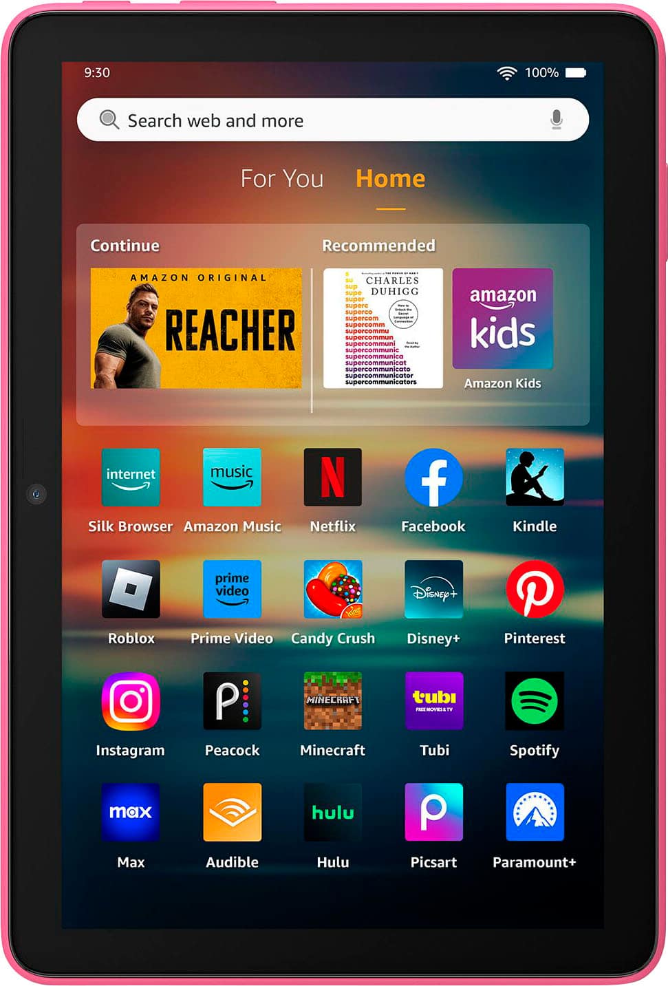 Customer Reviews: Amazon Fire HD 8 Tablet, 8” HD Display, 3GB Memory ...