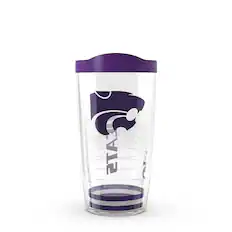 Front. Tervis - Kansas State Wildcats 16oz. Arctic Classic Travel Tumbler - Multicolor.