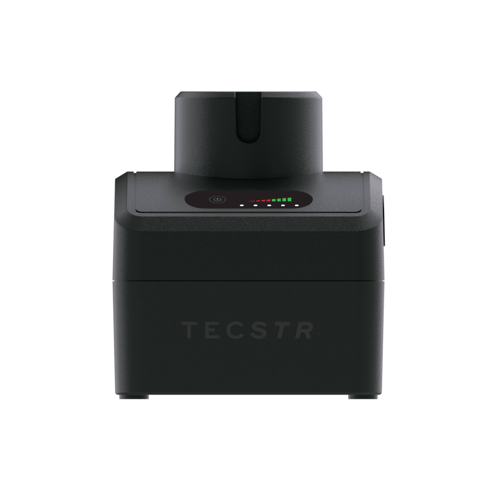 Left. TECSTR - Starlink Mini Battery Pack Mount - black.