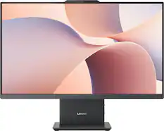 Front. Lenovo - IdeaCentre AIO 27" FHD IPS LCD Touch-Screen All-In-One - Ryzen AI 5 330 2026 - 16GB Memory - 512GB Storage - Luna Grey.