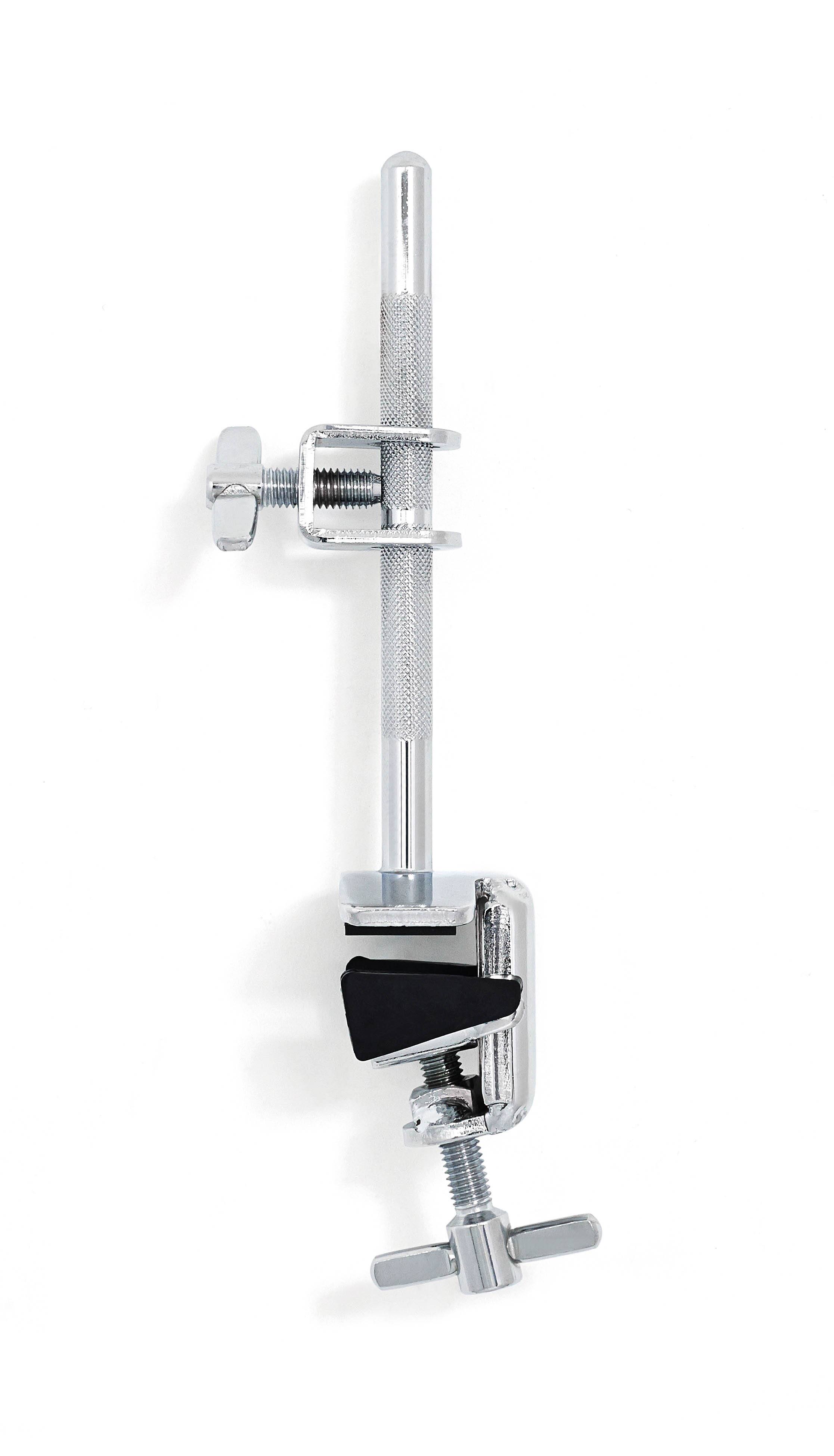 Gibraltar Hardware - Deluxe Cowbell Holder for Bass Drum, Mounts Securely to Bass Drum Counter Hoop, with Protective Grip
