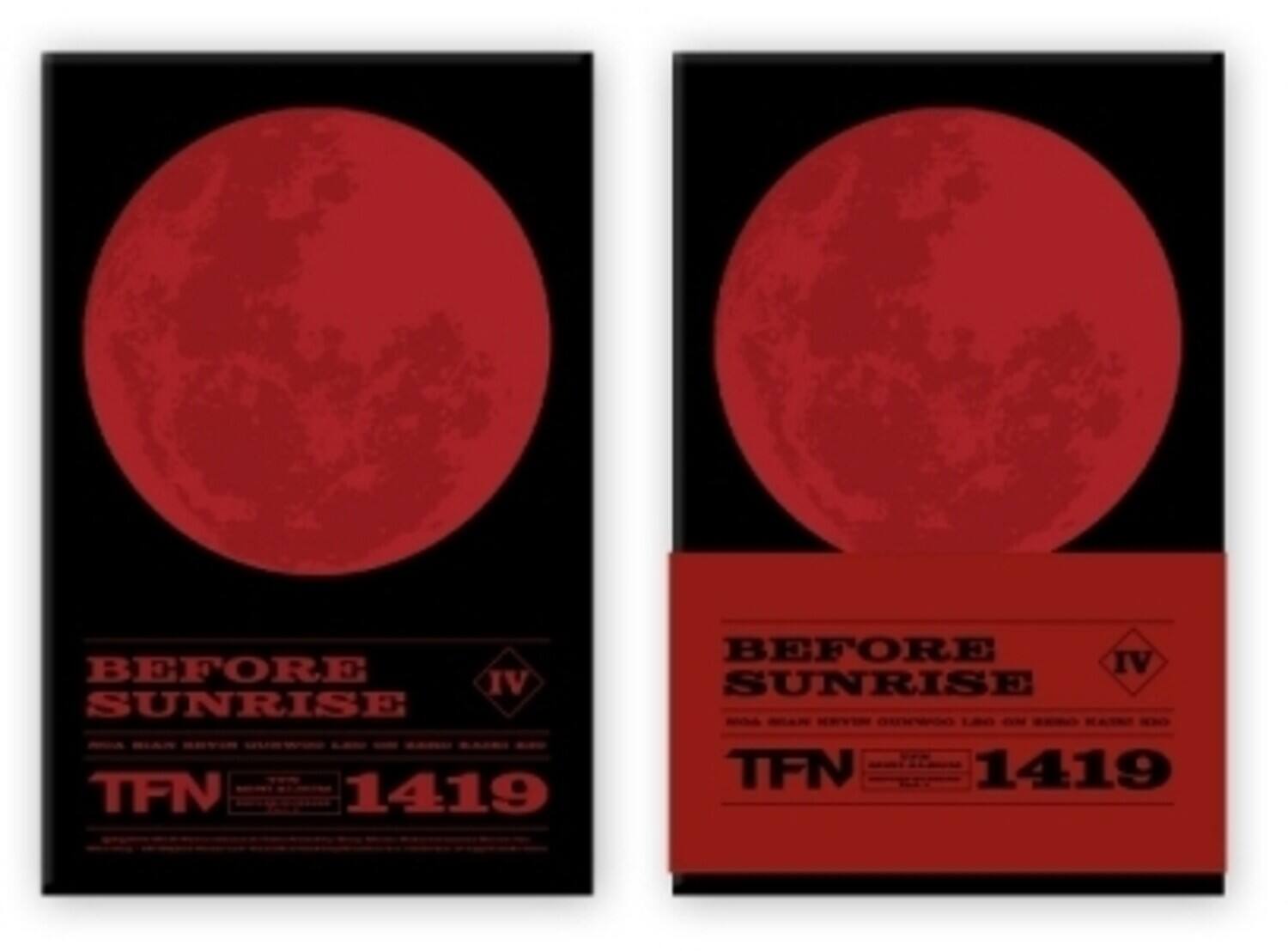 Tfn - Before Sunrise Part. 4 - Poca Album - incl. NFC Card, Photo Card, Sticker + Digital Contents   - DISCLESS DIGITAL [Digital Download]