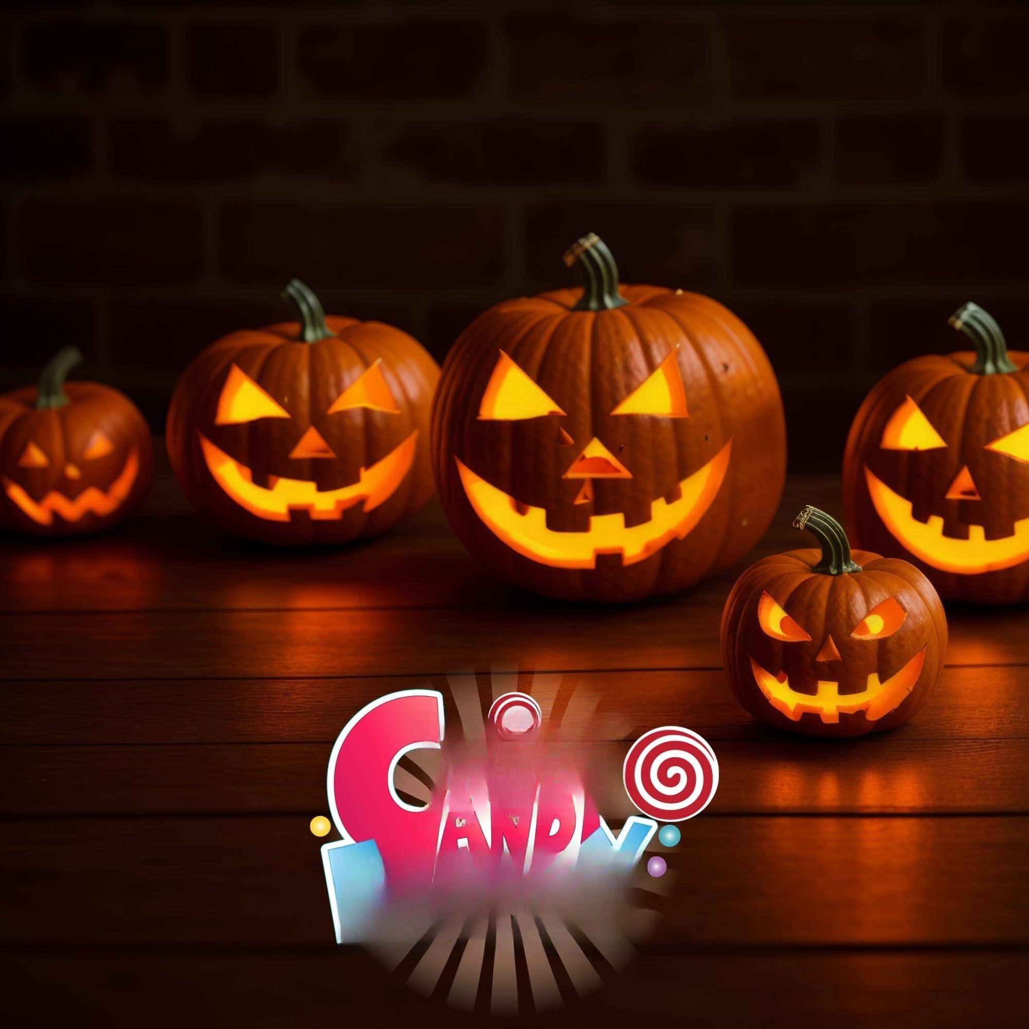 Alt View 9. Paradigms Interiors - Assorted Pumpkin Bucket Filled With Candies Snacks Cookies And More For Family Friends - Skull Bucket.