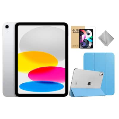 Apple 11 inch iPad A16 chip with Wi Fi 256GB With Blue Case Bundle Apple 11 inch iPad A16 chip with Wi Fi 256GB With Blue Case Bundle