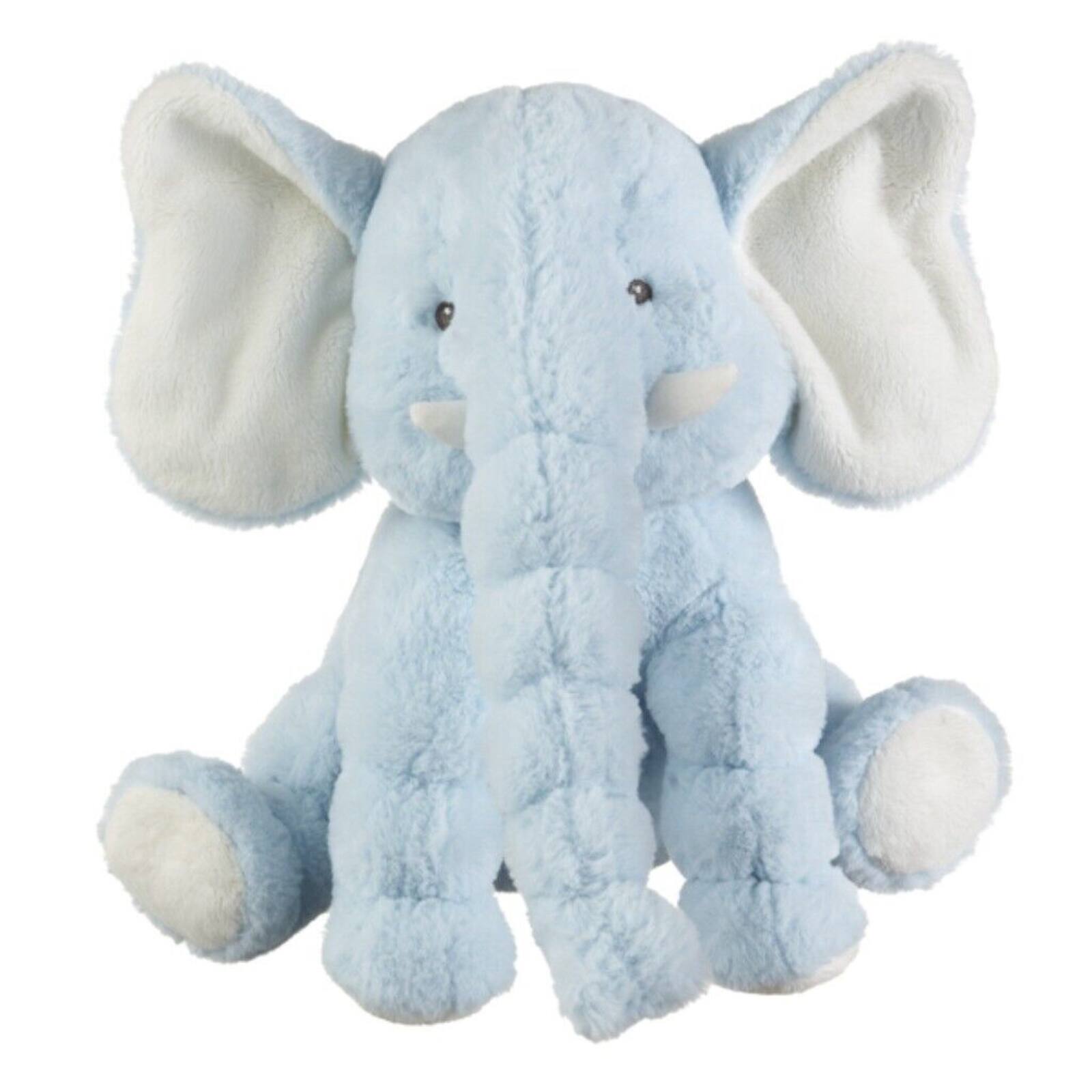 Front. Ganz - Ganz Jellybean Blue Elephant Plush Stuffed Animal 14 inch.
