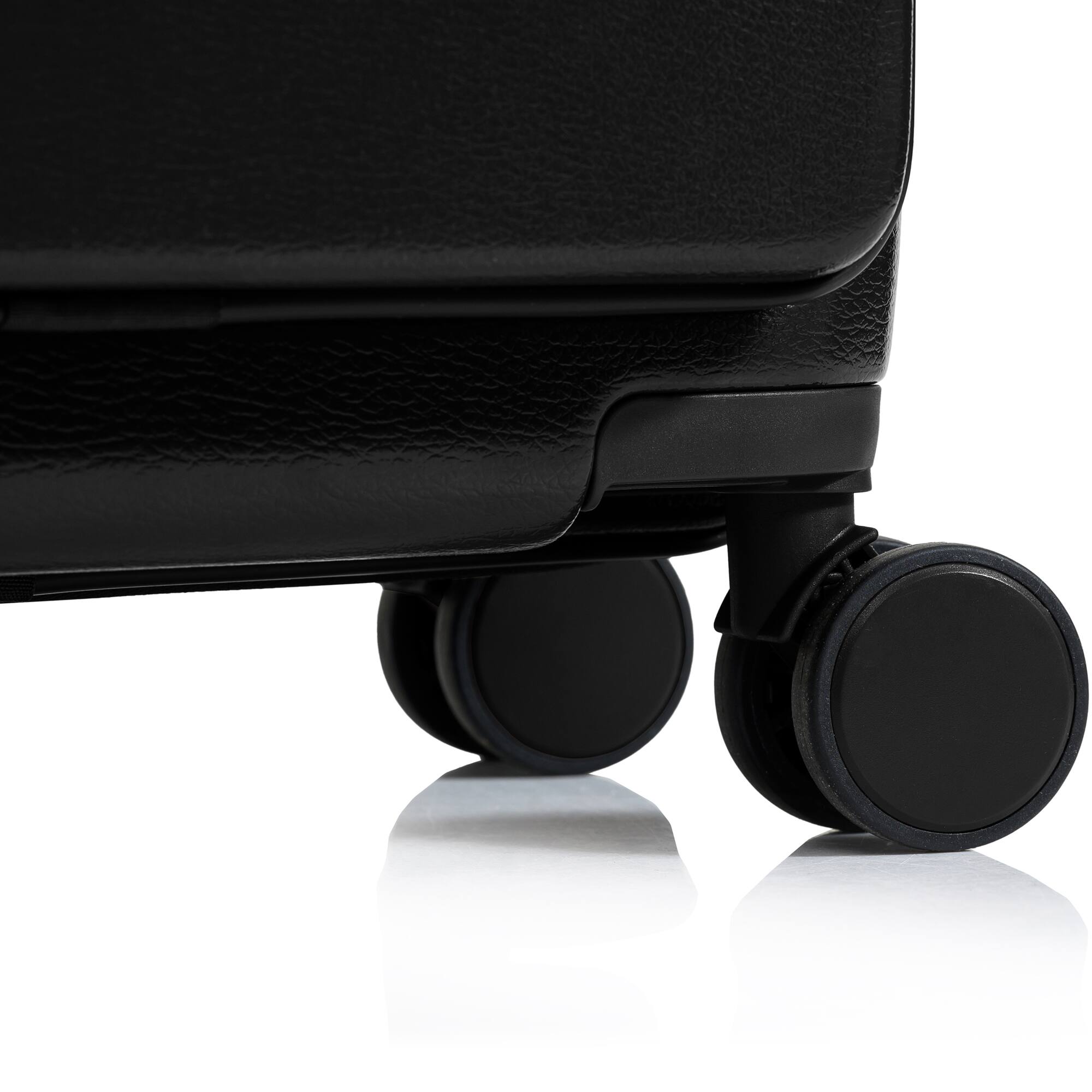 Alt View 1. Champs - Onyx Collection Carry-on Luggage Case - Black.