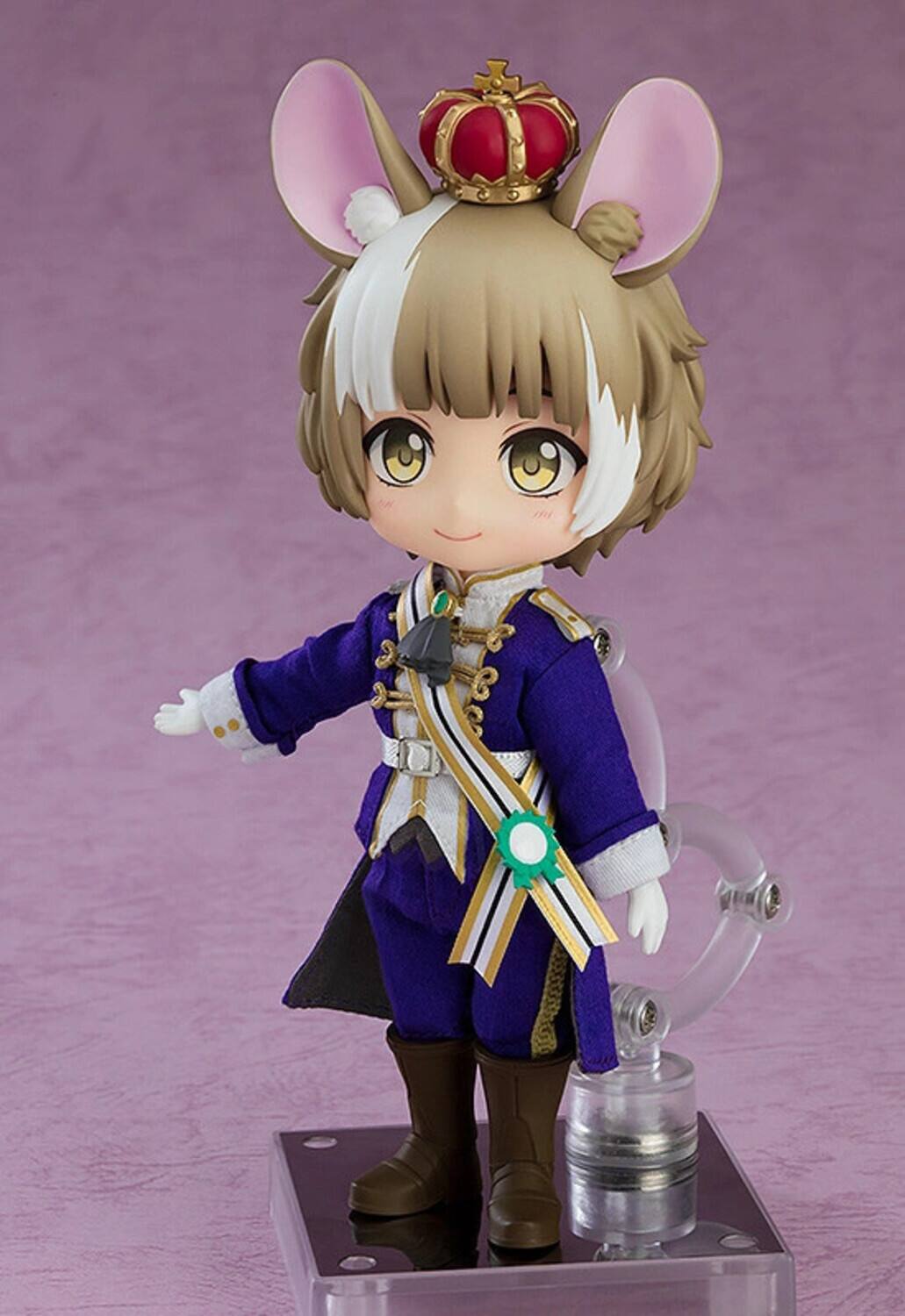 Alt View 2. Good Smile Company - Good Smile Company - Nendoroid Doll - Mouse King: Noix Action Figure   - Collectibles - Multicolor.