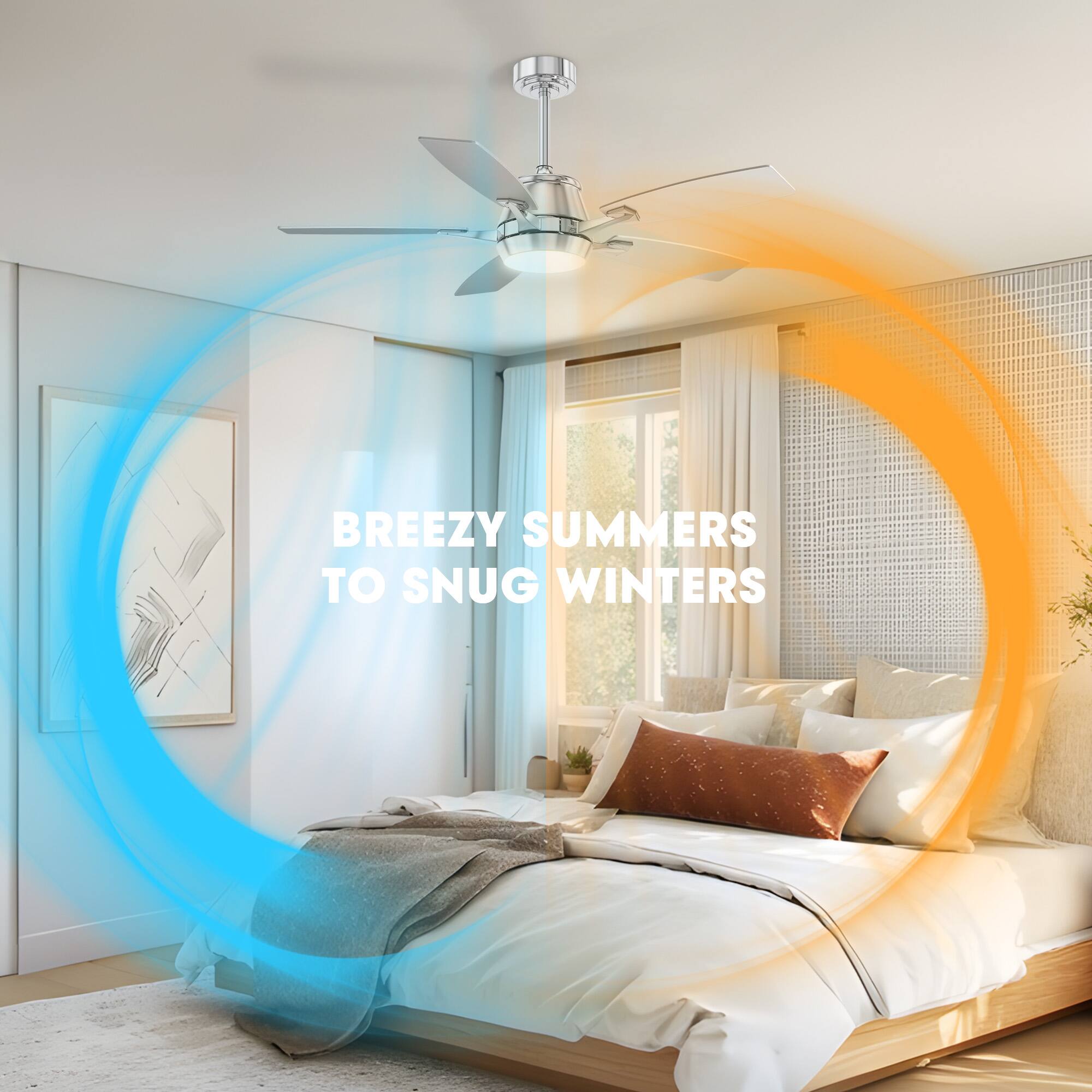 BREEZY SUMMERS TO SNUG WINTERS