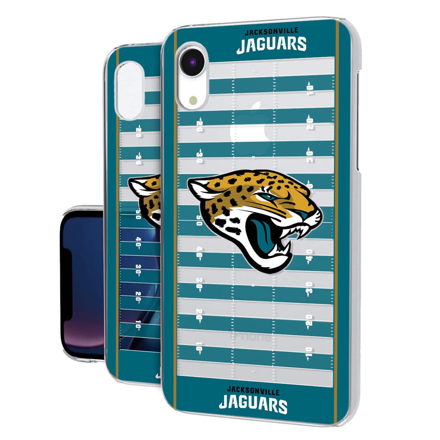 Keyscaper - NFL - Jacksonville Jaguars - iPhone Clear Field Design Case - 16 Pro Max - Multicolor price history on PriceWatchPro