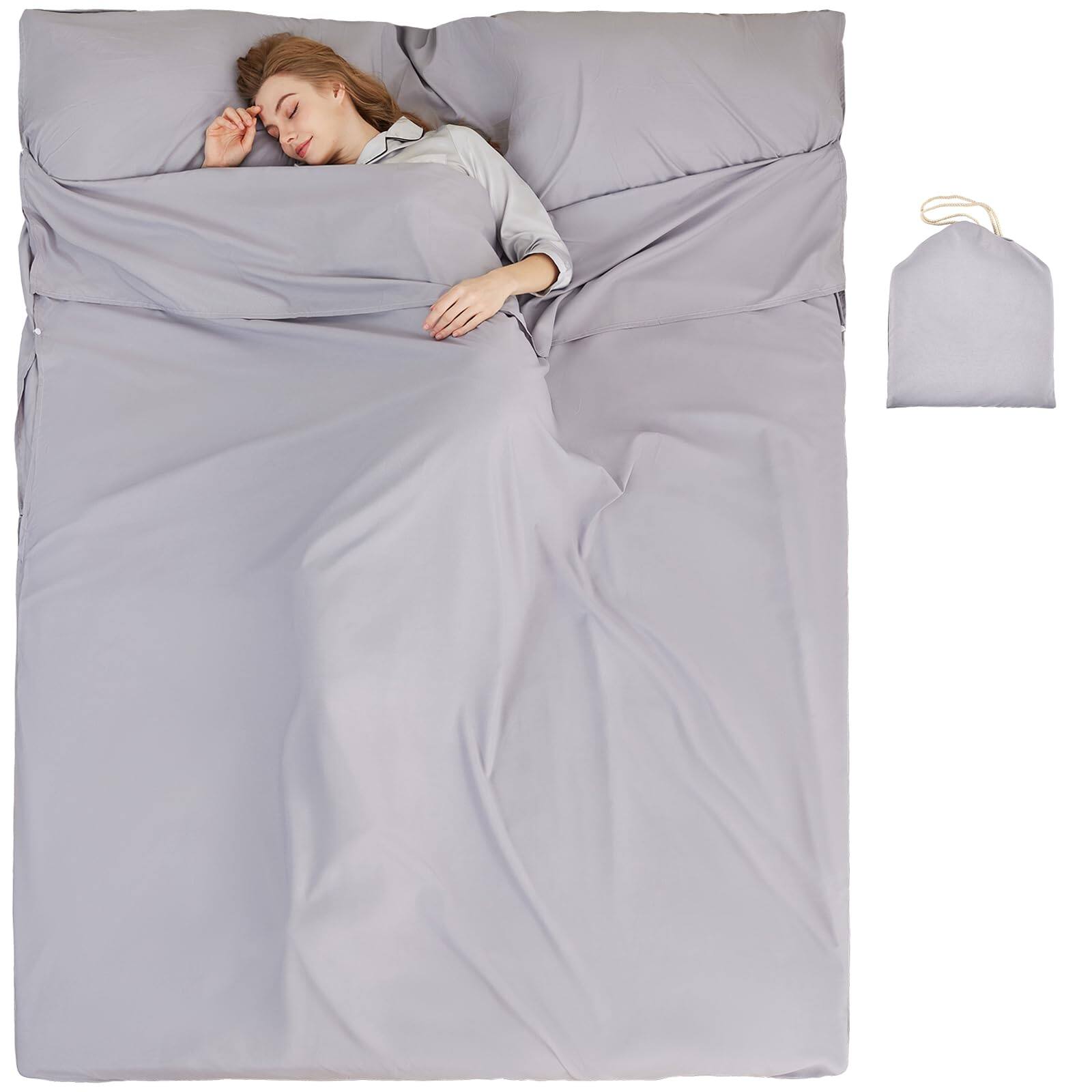 Double Gray-70.9" x 82.7"-Double